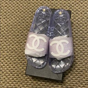 Chanel pool slides